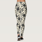 Leggings Dentelle noire Delicate (Dos)