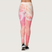 Leggings Dentelle sauvage d'aquarelle de femme de *~* (Dos)