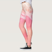 Leggings Dentelle sauvage d'aquarelle de femme de *~* (Gauche)