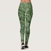 Leggings "Dentelle Vintage Emerald Green" (Dos)