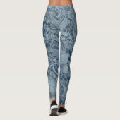 Leggings "Dentelle Vintage Sapphire douce" (Dos)