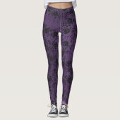 Leggings Dentelle violette (Devant)