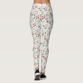 Leggings d'entraînement sportif floral (Dos)