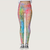 Leggings Dépréciation des couleurs (Devant)