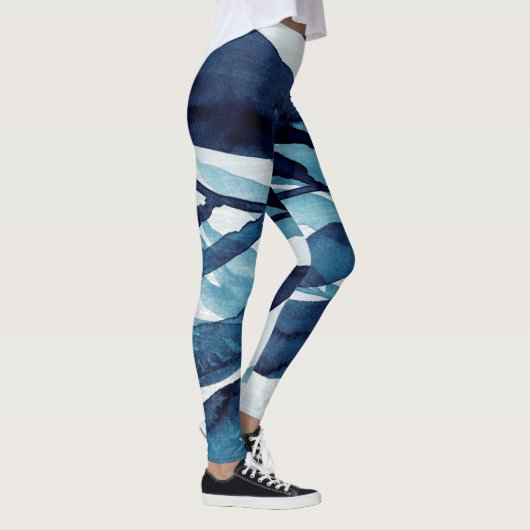 Leggings Dérive bleue I (Droite)