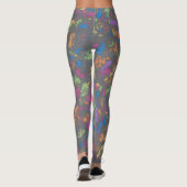 Leggings Dérive de pigment velouté (Dos)