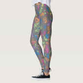 Leggings Dérive de pigment velouté (Gauche)