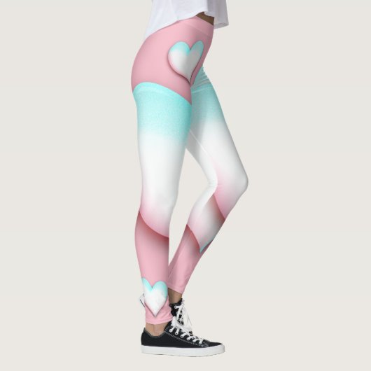 Leggings des coeurs amoureux (Droite)