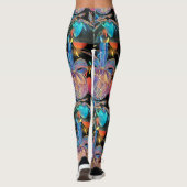 Leggings des Coeurs de Noël (Dos)
