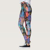 Leggings des Coeurs de Noël (Gauche)