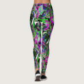 Leggings Des colibris en vol.... (Dos)