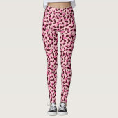 Leggings des femmes Posters de animaux léopard (Devant)