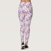 Leggings des femmes Posters de animaux léopard (Dos)