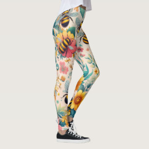 Leggings Des fleurs effervescentes