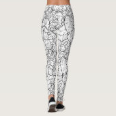 Leggings Des guêtres plus sauvages 2019 de bête - Cate (Dos)