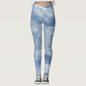 Leggings Des nuages bouffants partout sur les légendes impr (Devant)