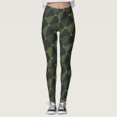 Leggings Des nuances d'arbres verts Pantalons de pyjama de  (Devant)
