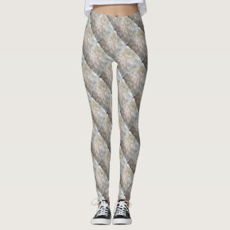 Leggings des ondulations pétales