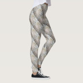 Leggings des ondulations pétales (Droite)