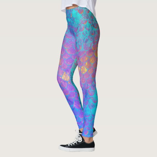 Leggings des pattes d'écailles de dragon. (Gauche)