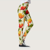 Leggings Des pavots brillants (Droite)