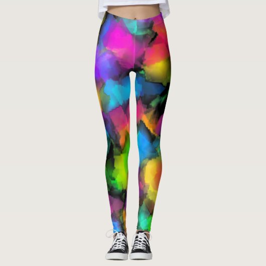 Leggings Des rêves vifs (Devant)
