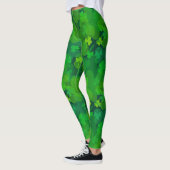 Leggings Des Shamrocks chanceux, des habits partout (Gauche)