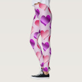 Leggings Des tas de coeurs (Gauche)