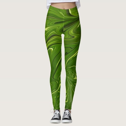 Leggings Des torrents verdoyants (Devant)