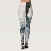 Leggings Des vagues de mer impressionnantes | Meilleur cade (Dos)