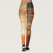 Leggings désert américain à l'aube (Dos)