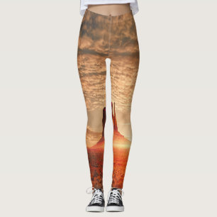 Leggings désert américain à l'aube