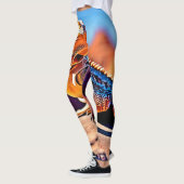 Leggings Desert Lizard Gros plan (Gauche)