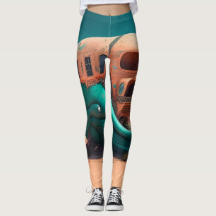 Leggings Desert whale house