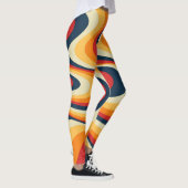 Leggings Design abstrait et coloré (Droite)