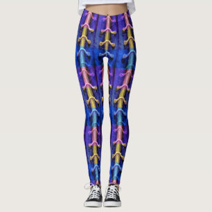 Leggings Design abstrait urbain industriel