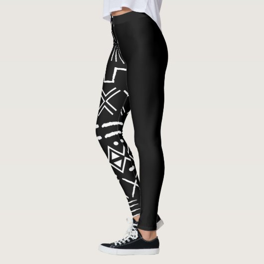 Leggings  Design africain (Gauche)