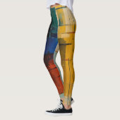Leggings Design artistique Abstrait (Gauche)