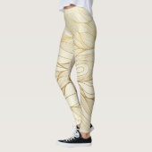 Leggings Design artistique moderne (Gauche)