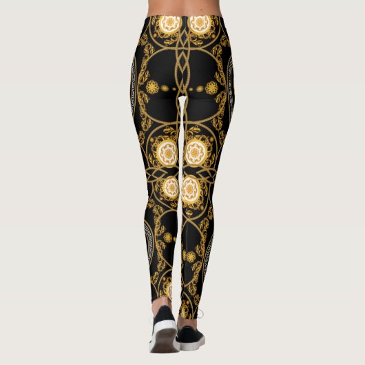 Leggings Design baroque (Dos)
