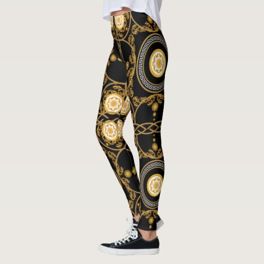 Leggings Design baroque (Gauche)