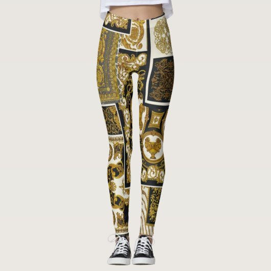 Leggings Design baroque (Devant)
