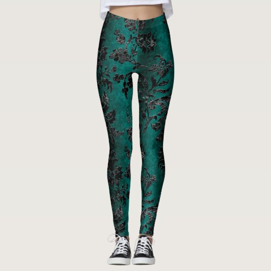 Leggings Design Black Velvet Series 5 (Devant)