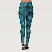 Leggings Design Blue Velvet Series 5 (Dos)