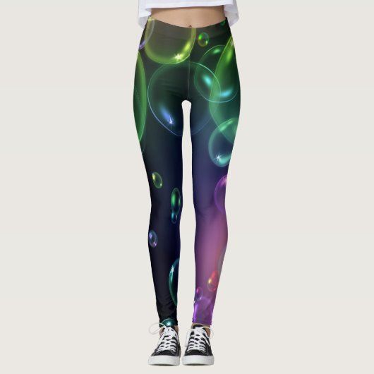 Leggings design brillant et audacieux (Devant)