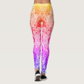 Leggings Design chic de couleur Mutli (Dos)