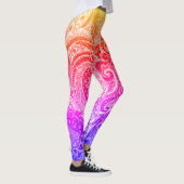 Leggings Design chic de couleur Mutli (Droite)