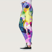 Leggings Design coloré et vivifiant (Gauche)