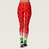 Leggings Design Cool élégant à la pastèque (Dos)