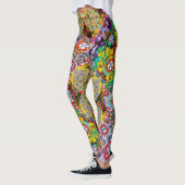 Leggings Design d'art populaire portugais (Gauche)